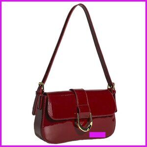 Leather Tote Handbag Crossbody Purse Y2K Chic Minimal Adjustable Strap